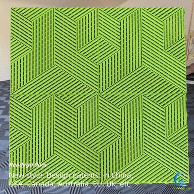 กระเบื้องพื้นพลาสติกภายในโรงรถ 40x40cm กระเบื้องพื้นโรงรถ