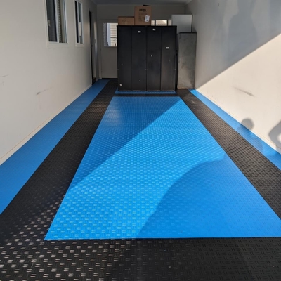 2500lbs Racedeck แผ่นพื้นโรงรถ Diamond Anti slip สําหรับโรงงาน